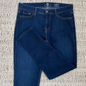 7 For All Mankind Cropped Roxanne Jeans